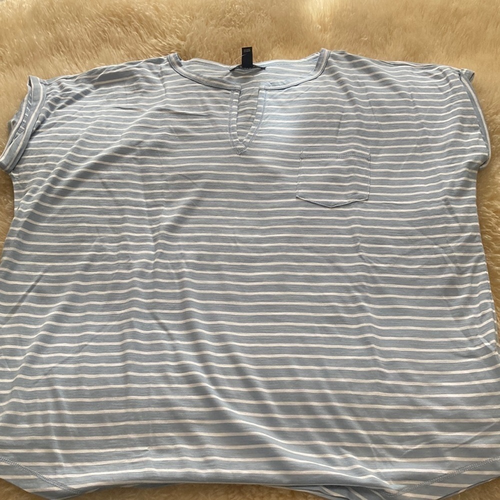 Chaps large strip tee